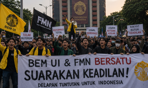 Mahasiswa BEM UI Gelar Demonstrasi, Sampaikan 8 Tuntutan
