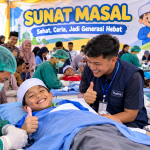 Sunat Massal Warnai Perayaan HUT Medan, Warga Antusias Ikut