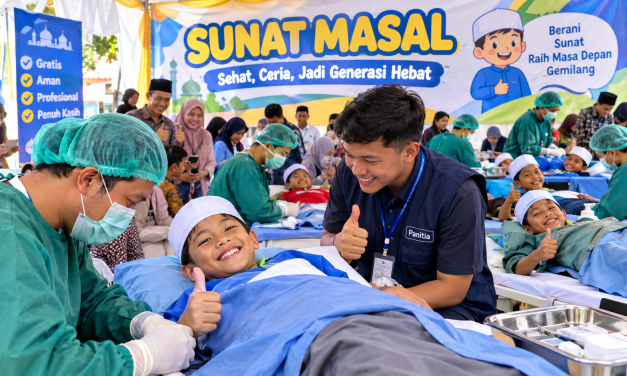 Sunat Massal Warnai Perayaan HUT Medan, Warga Antusias Ikut