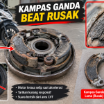 Ciri Kampas Ganda Beat Rusak, Bikin Motor Lemot!