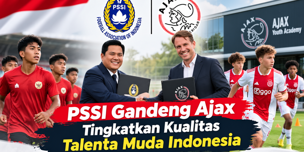 PSSI Gandeng Ajax Tingkatkan Kualitas Talenta Muda Indonesia